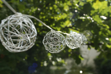 Lumière au jardin éclairage extérieur guirlande