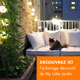 L'éclairage décoratif sur My Little  Jardin