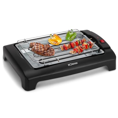Bomann BQ1240CB Gril Barbecue Électrique Noir