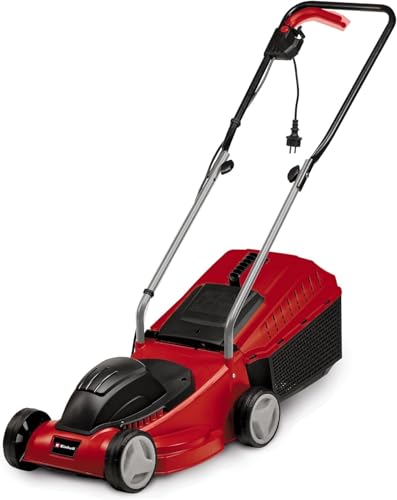 Einhell Tondeuse à gazon électrique GC-EM 1032 (1000 W, largeur de coupe 32 cm, Bac de Ramassage 30 L)