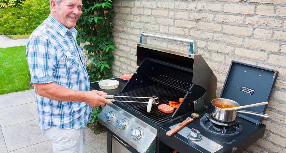 BARBECUE À GAZ